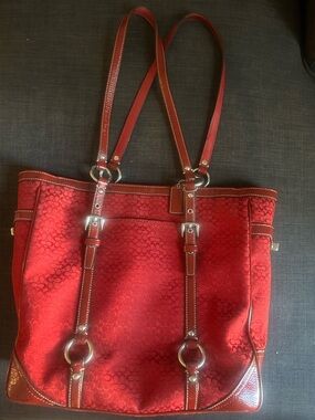 Vintage Coach Large Tote